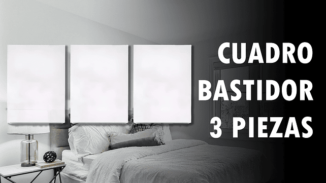 Cuadro Bastidor 3 Piezas