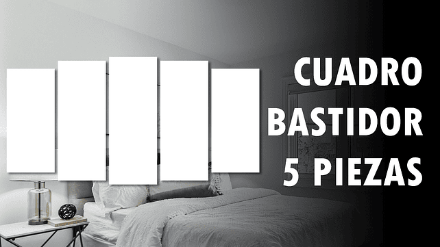 Cuadro Bastidor 5 Piezas