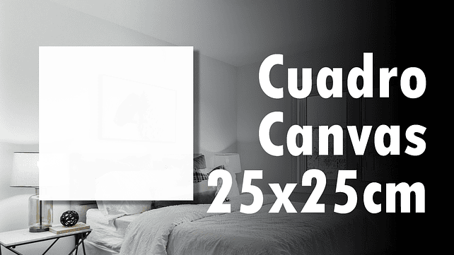 Cuadro Canvas 25x25
