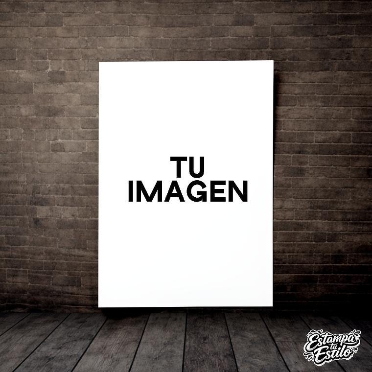 Póster Adhesivo - Personalizado 1