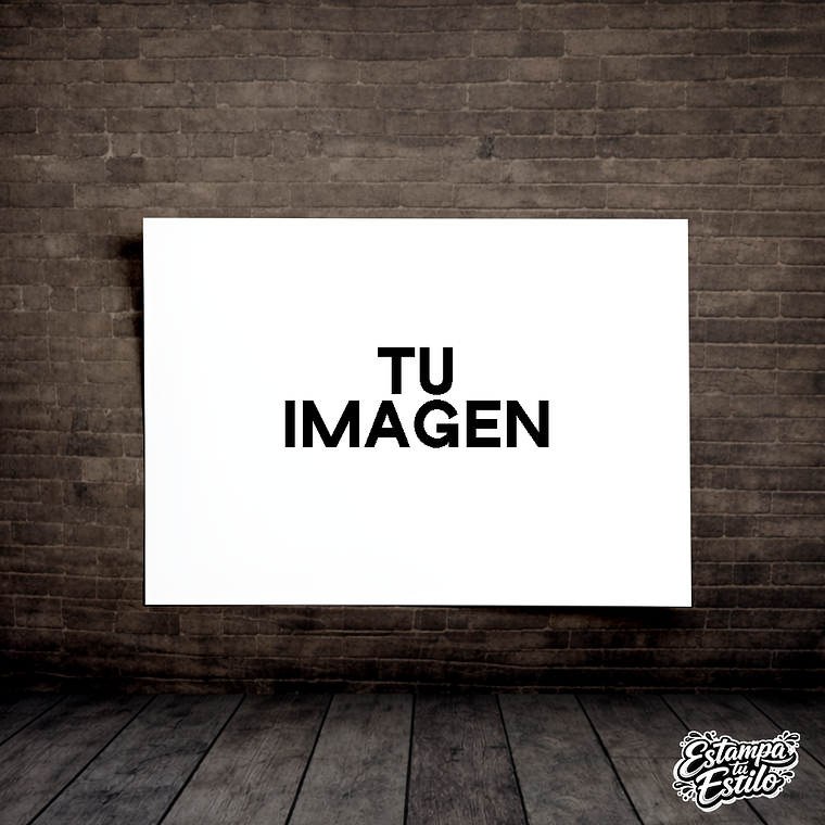 Póster Adhesivo - Personalizado 2