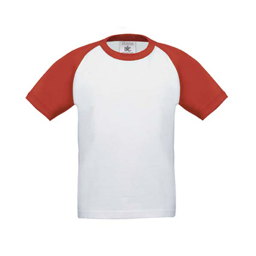 Tshirt Base Ball Criança - B&C