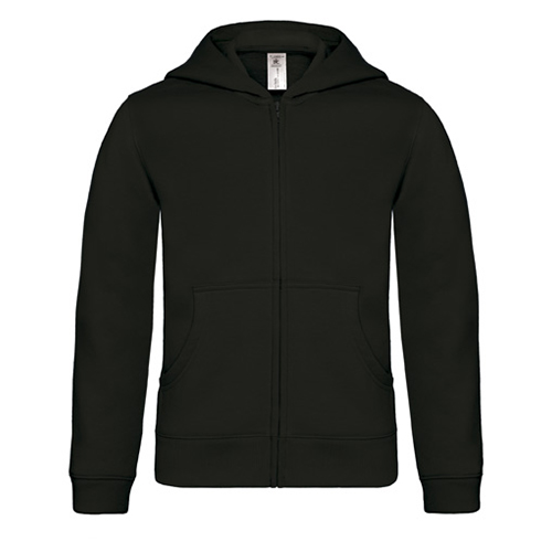 Sweatshirt Hooded Full Zip Criança - B&C