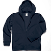 Sweatshirt Hooded Full Zip Criança - B&C