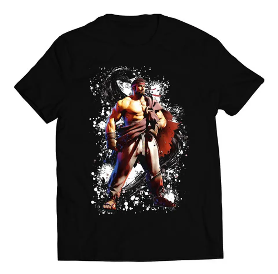 Polera Street Fighter 6 - Ryu | Ropa Gamer 1