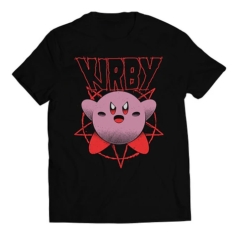 Polera Kirby - Badass | Ropa Gamer