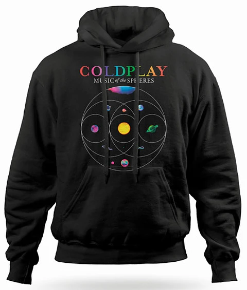Polerón Canguro Coldplay - Music Of The Spheres | Indie Rock