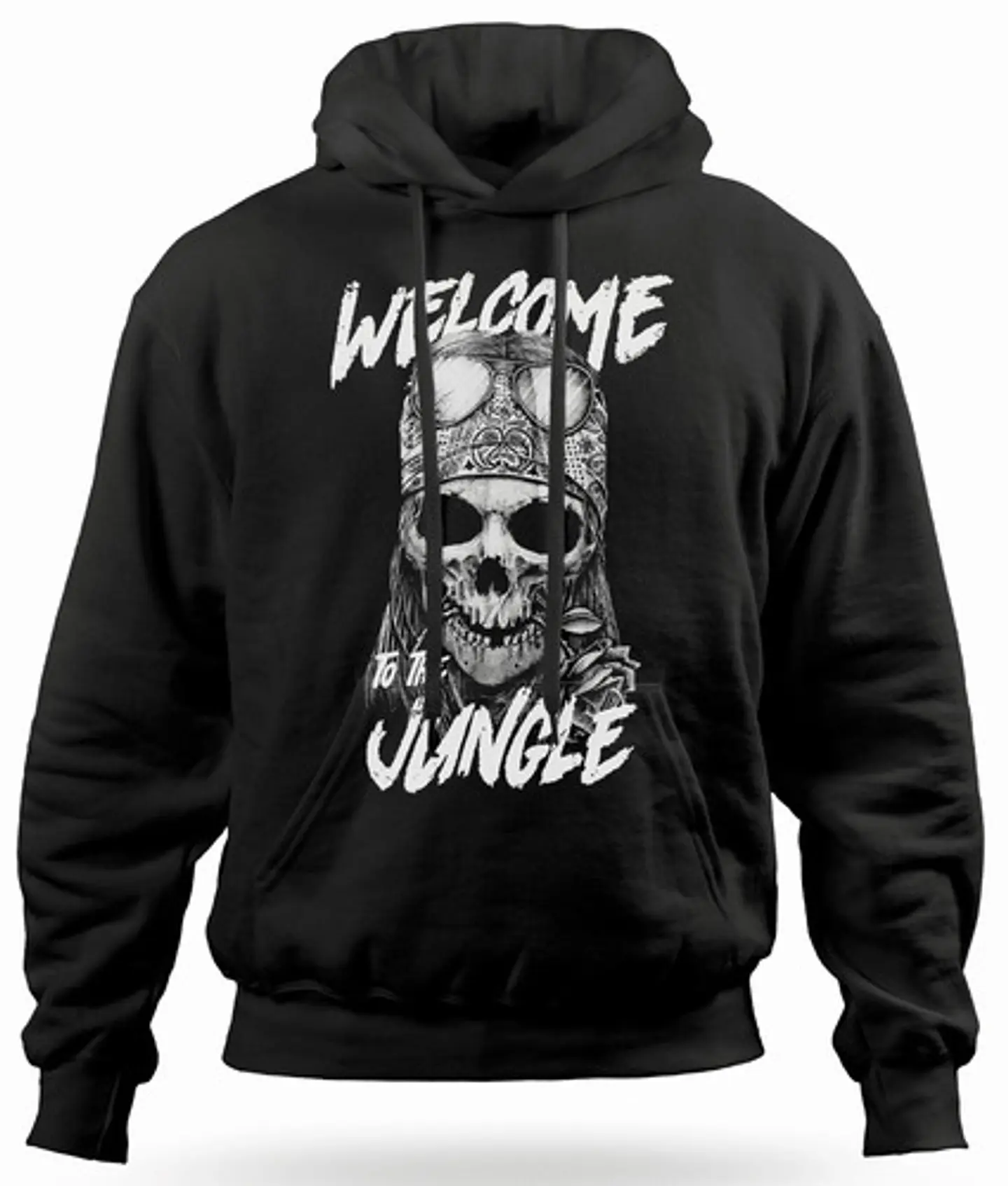 Polerón Canguro Guns N Roses - Welcome To The Jungl | Rock 1