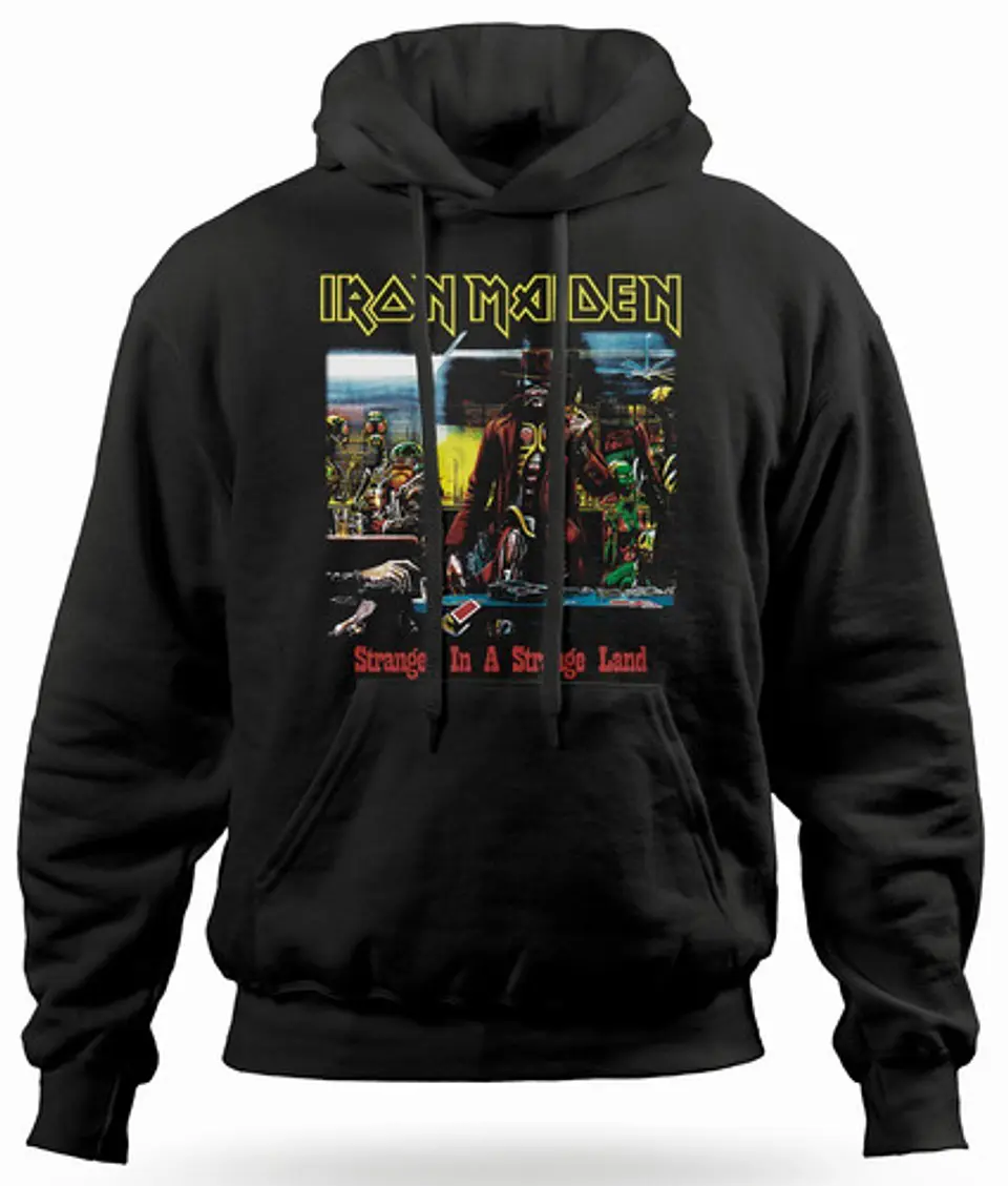 Polerón Canguro Iron Maiden - Stranger | Metal 1