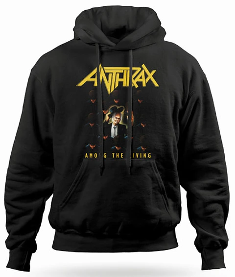 Polerón Canguro Anthrax - Among The Living | Música