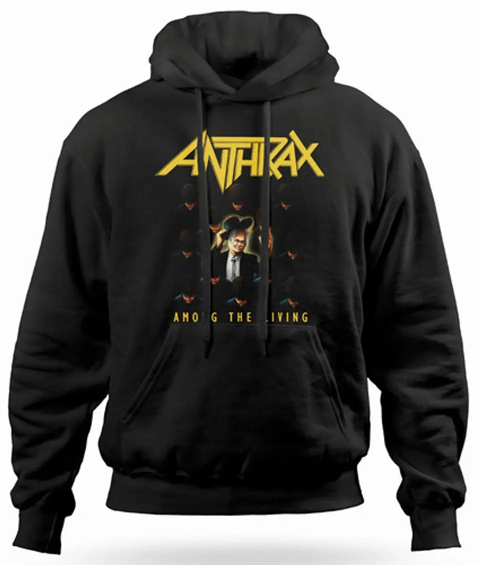 Polerón Canguro Anthrax - Among The Living | Música 1