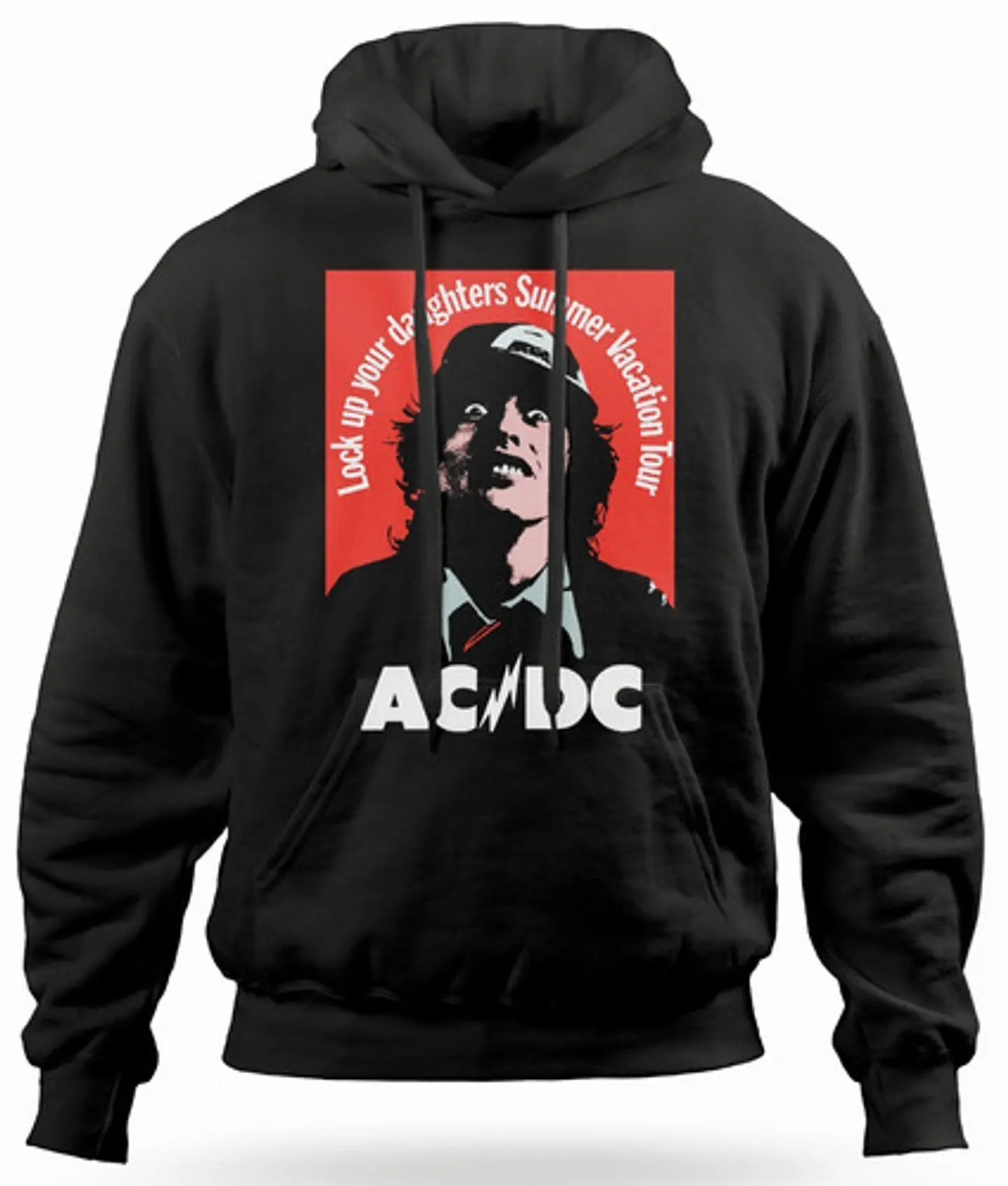 Polerón Canguro Ac/dc - Lock Up Your Daughters | Rock 1