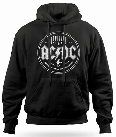 Polerón Canguro Ac/dc - Damanation | Rock