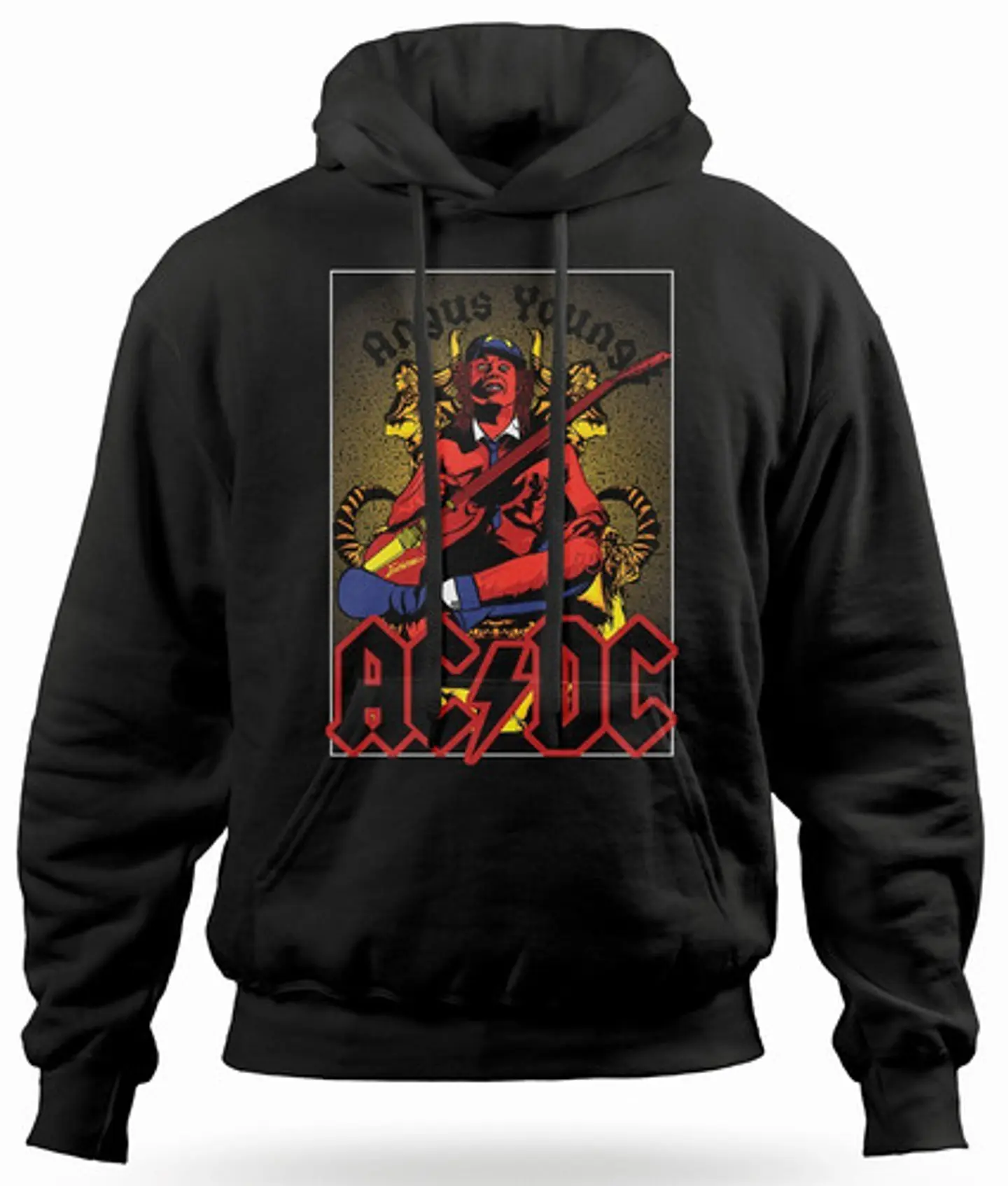 Polerón Canguro Ac/dc - Angus Young | Rock 1