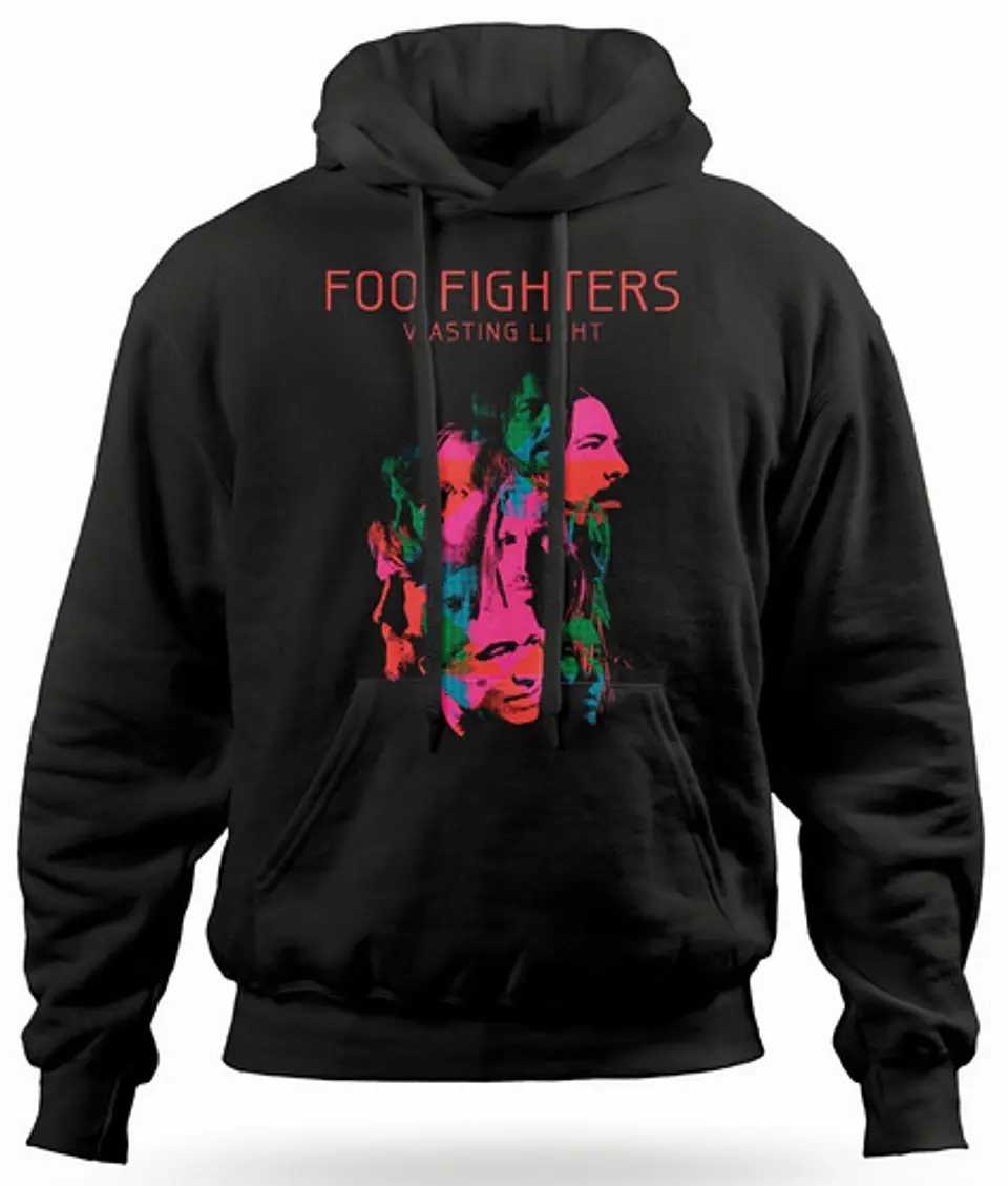 Polerón Canguro Foo Fighters - Wasting Light | Rock 1