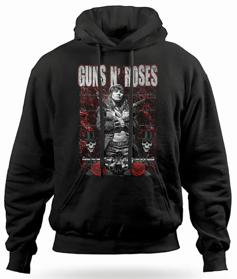 Polerón Canguro Guns N Roses - Axl | Rock