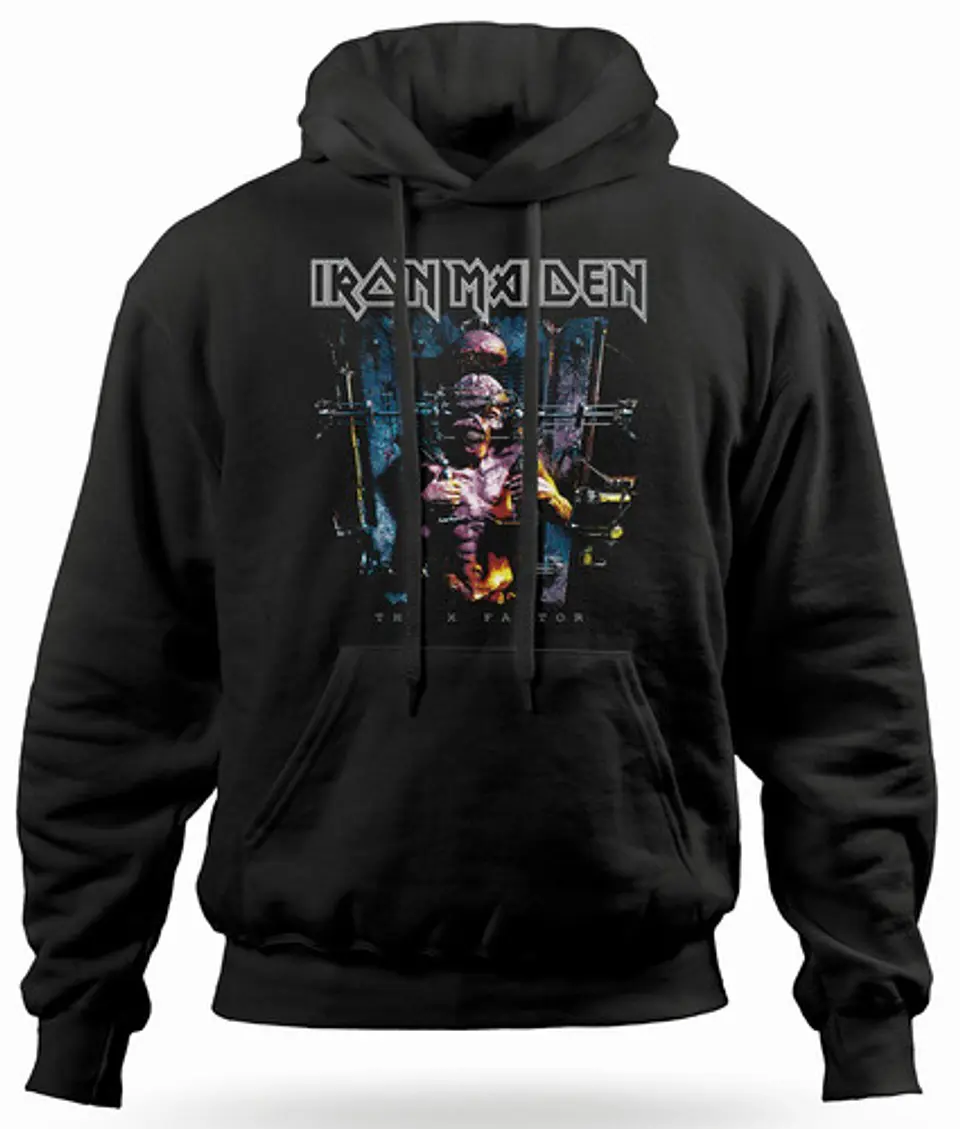 Polerón Canguro Iron Maiden - X Factor | Metal 1
