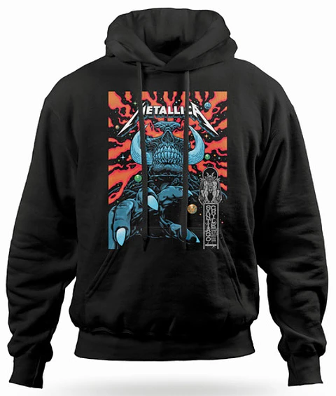 Polerón Canguro Metallica - Santiago 2022 | Metal
