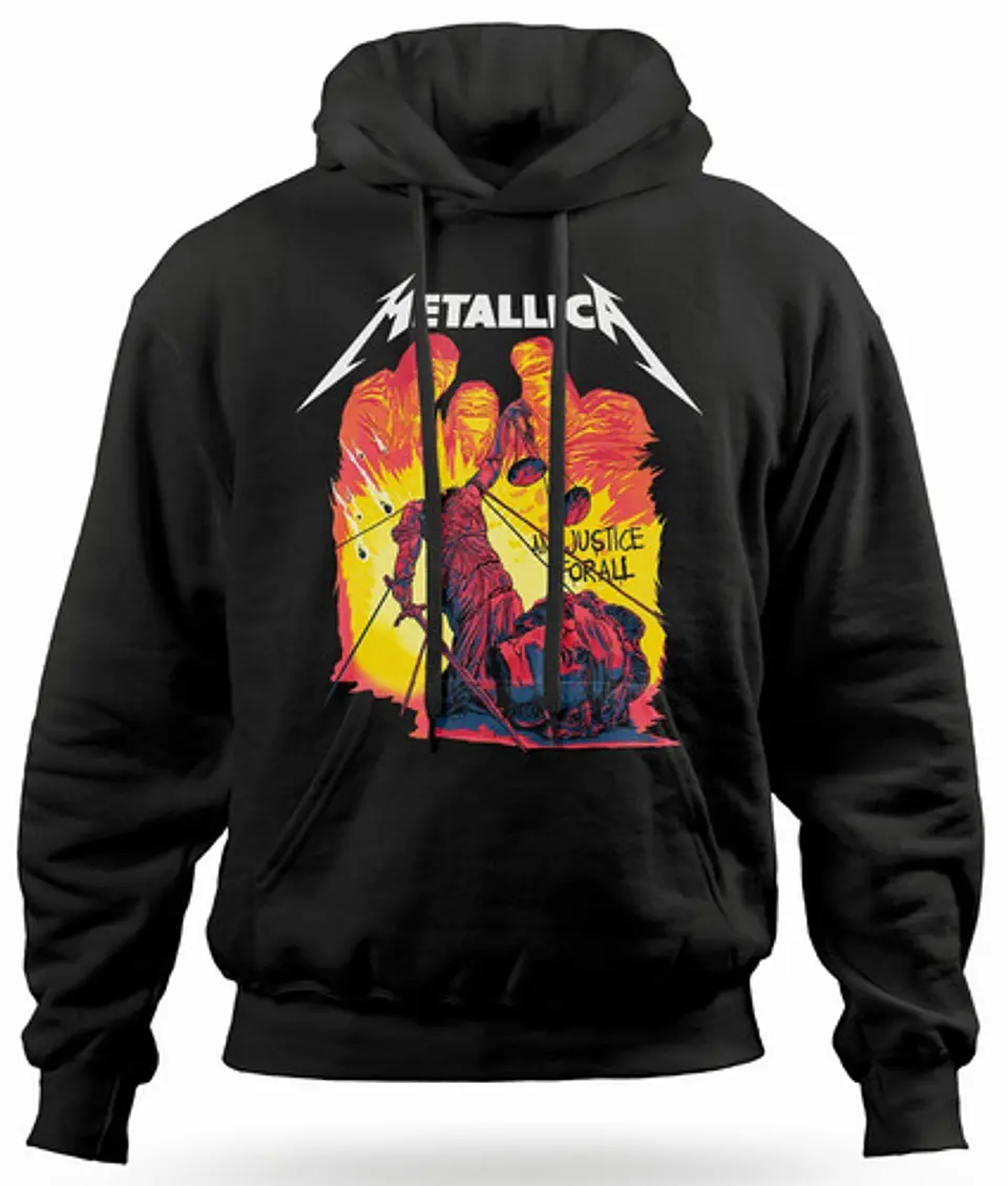 Polerón Canguro Metallica - And Justice For All Alt | Metal 1