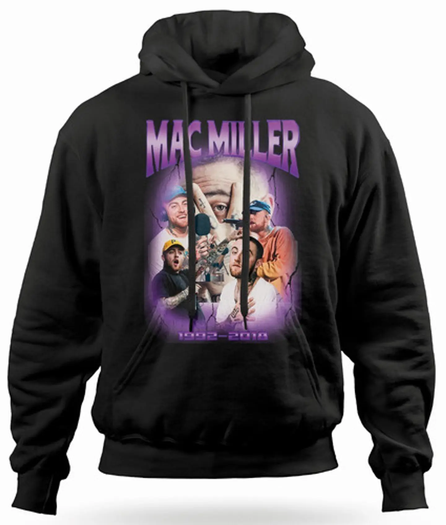 Polerón Canguro Mac Miller - Purple | Hip-Hop / Rap 1