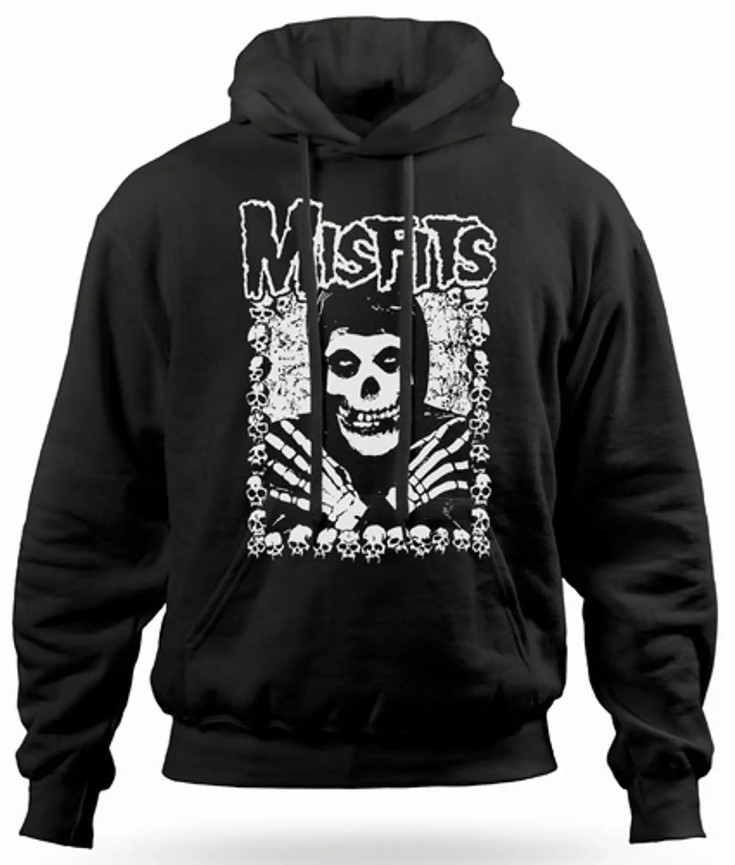 Polerón Canguro Misfits - White Bones | Música 1