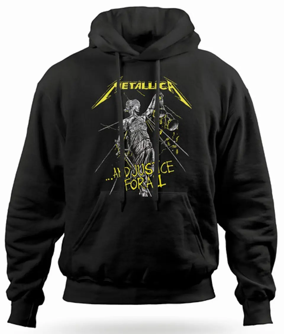 Polerón Canguro Metallica - And Justice For All | Metal 1