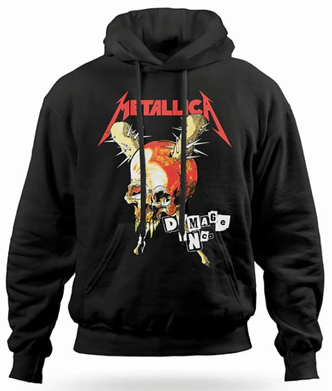 Polerón Canguro Metallica - Damage Inc | Metal
