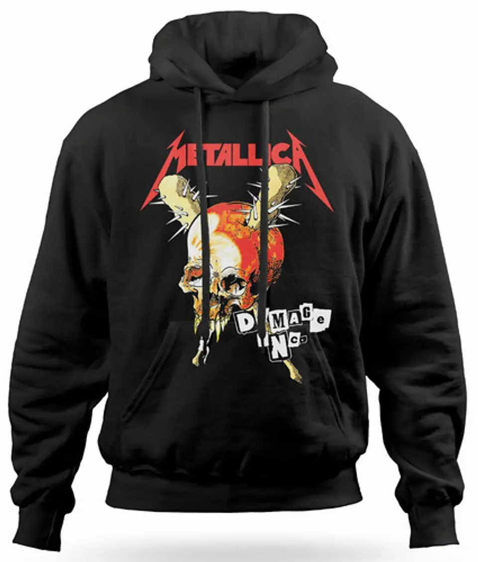 Polerón Canguro Metallica - Damage Inc | Metal 1