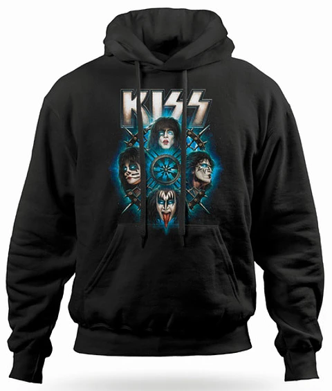 Polerón Canguro Kiss - Wheel | Rock