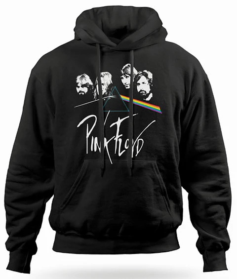 Polerón Canguro Pink Floyd - Classic / Rostros | Rock