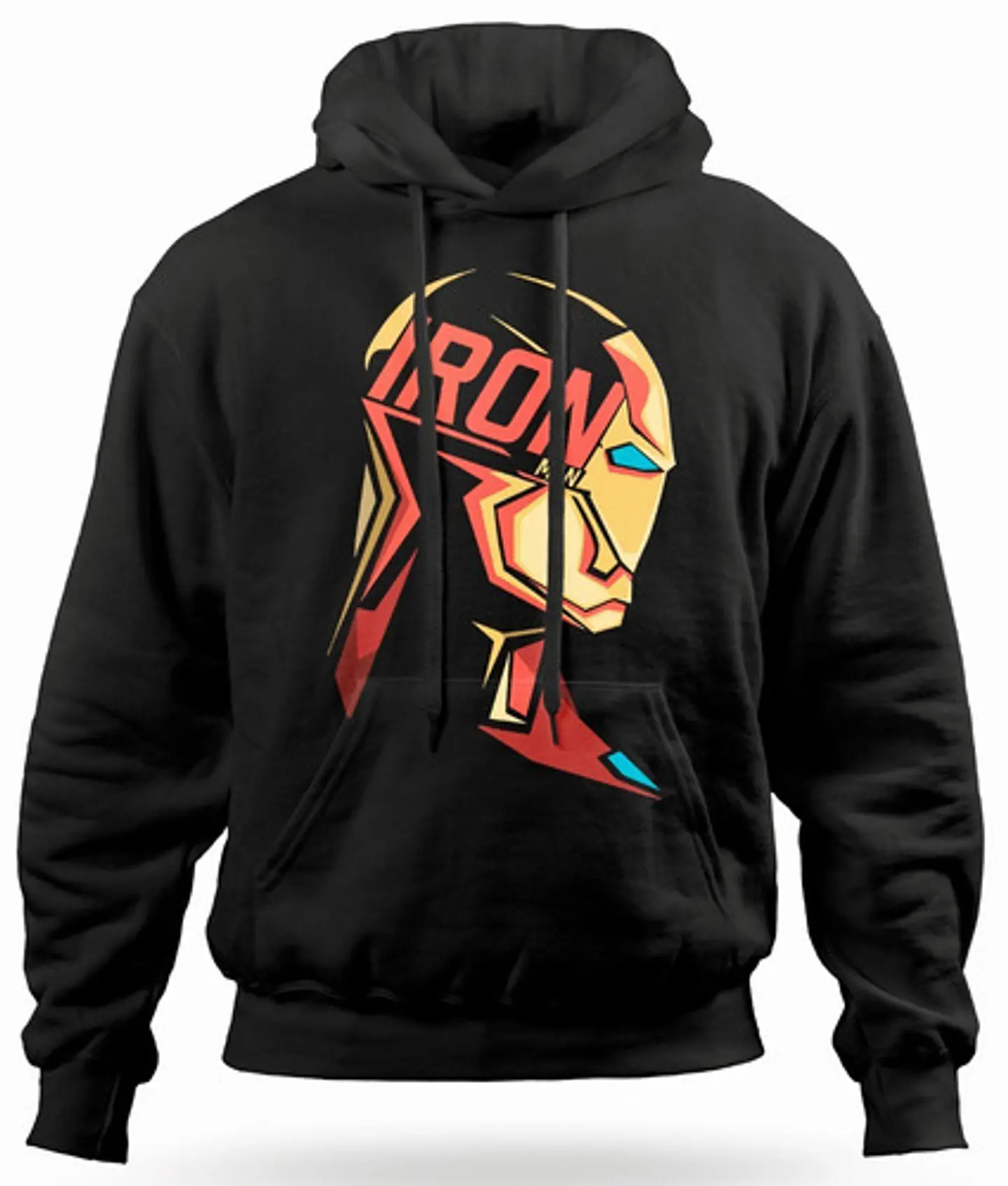 Polerón Canguro Marvel - Iron Man - Perfil | Música 1