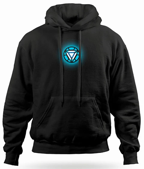 Polerón Canguro Marvel - Iron Man - Arc Reactor | Música