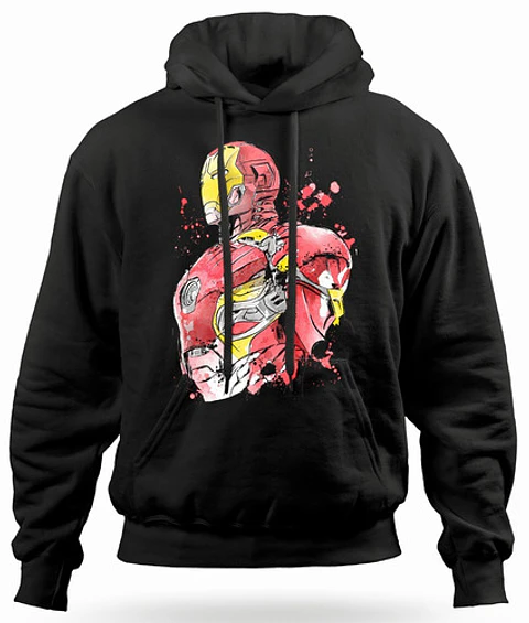 Polerón Canguro Marvel - Iron Man - Splash | Música