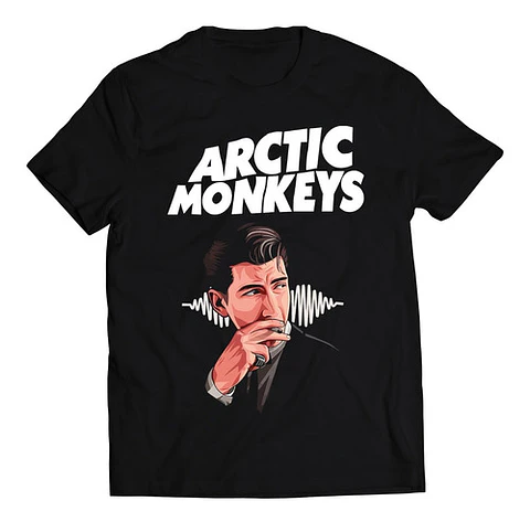 Polera Arctic Monkeys - Smokes | Indie Rock