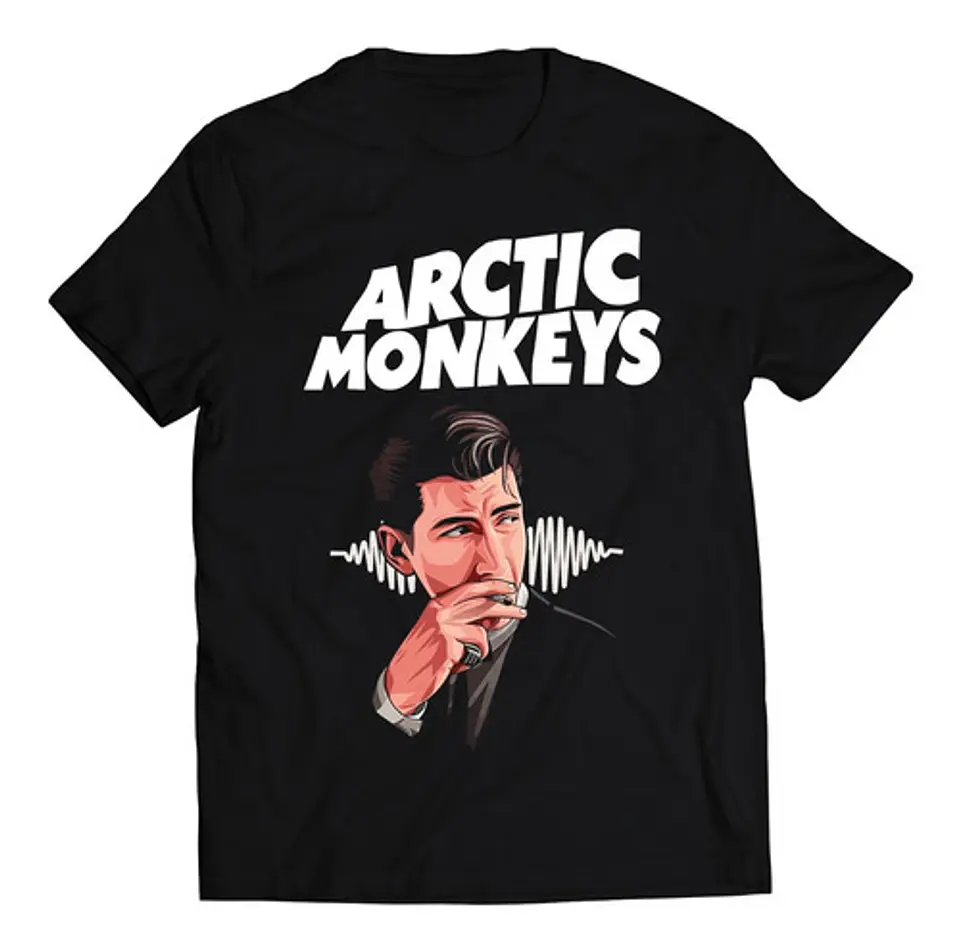 Polera Arctic Monkeys - Smokes | Indie Rock 1