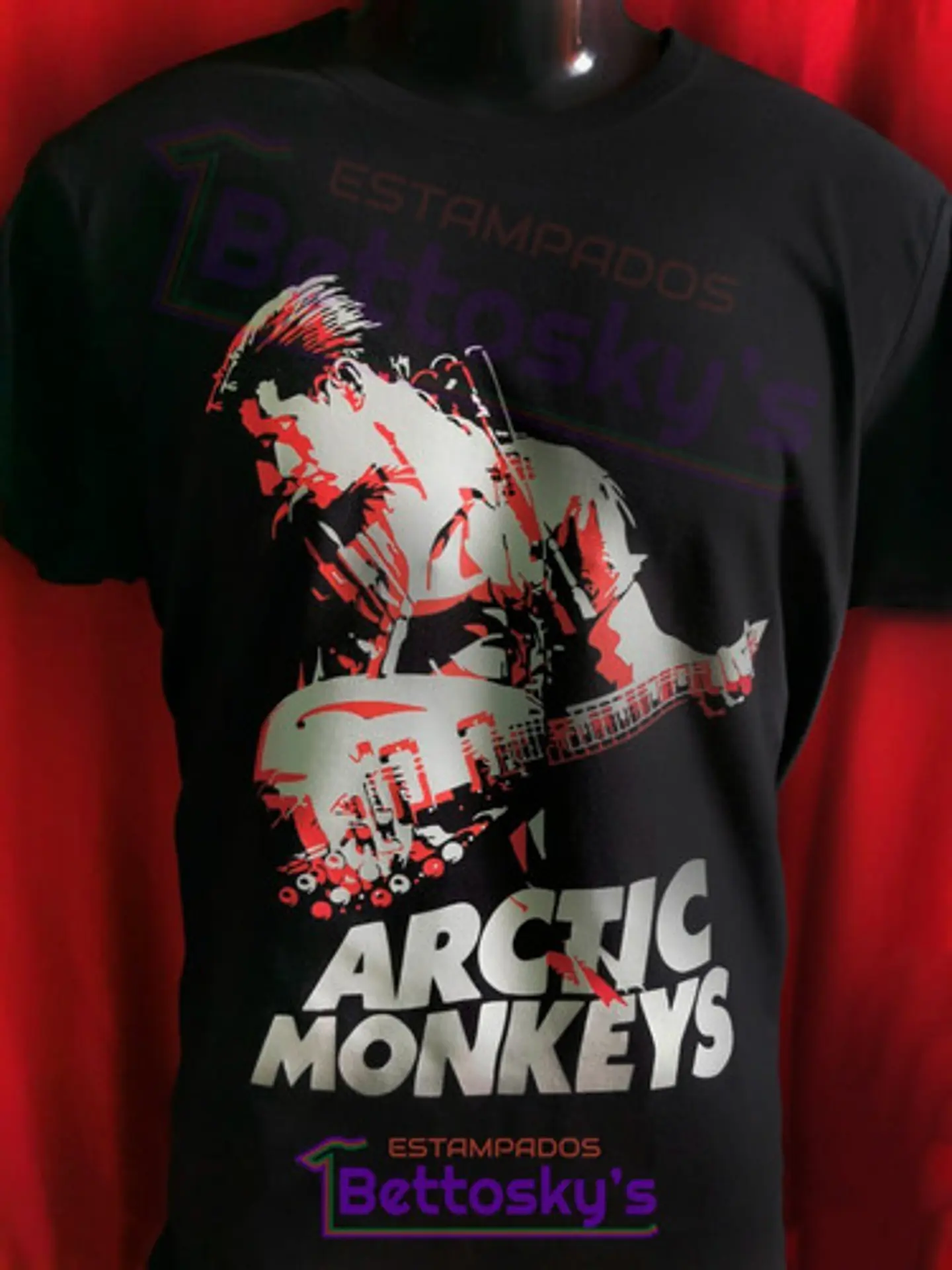 Polera Arctic Monkeys - Vivin' | Indie Rock 2