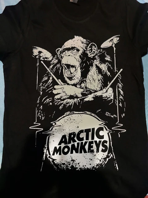 Polera Arctic Monkeys - Batería | Indie Rock