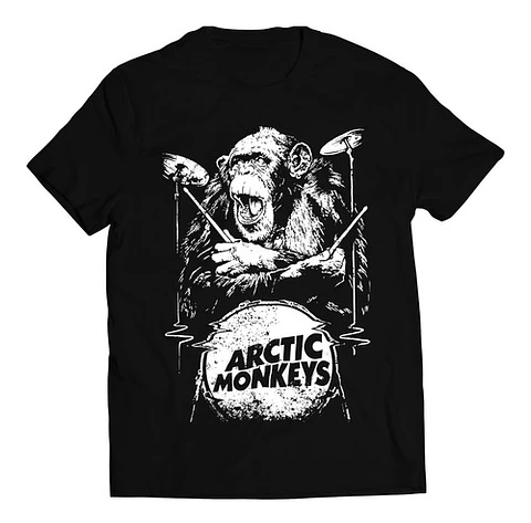 Polera Arctic Monkeys - Batería | Indie Rock