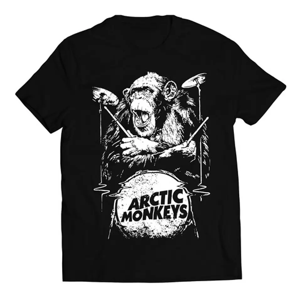 Polera Arctic Monkeys - Batería | Indie Rock 1