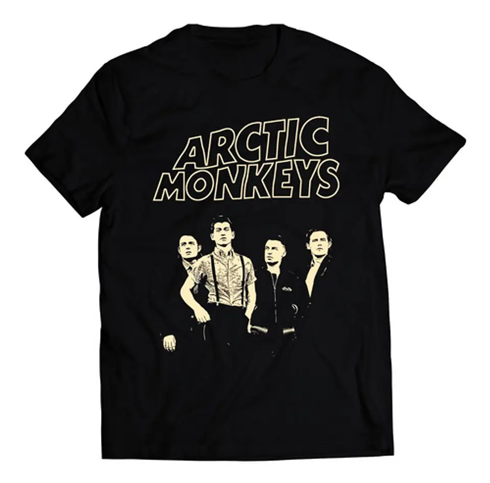 Polera Arctic Monkeys - The Band | Indie Rock 1