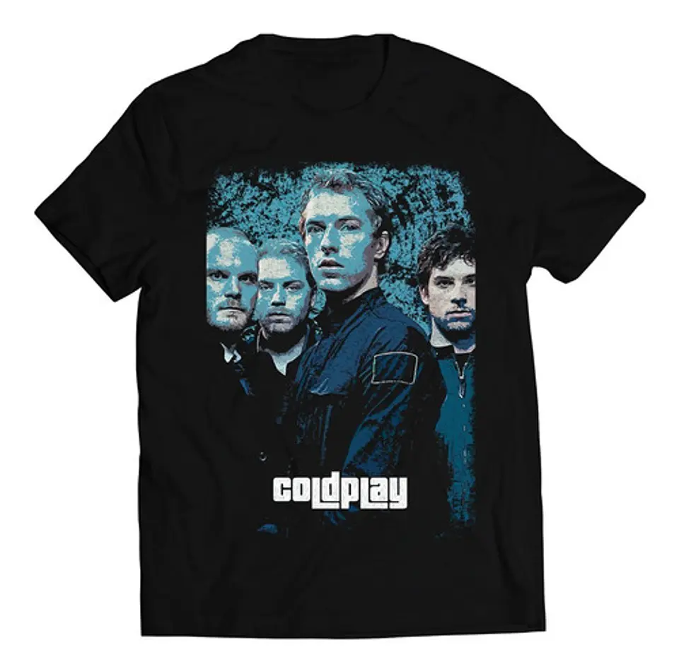 Polera Coldplay - Cracked | Indie Rock 1