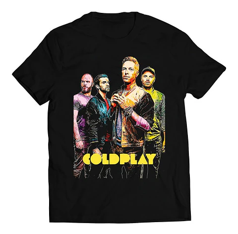 Polera Coldplay - Band | Indie Rock