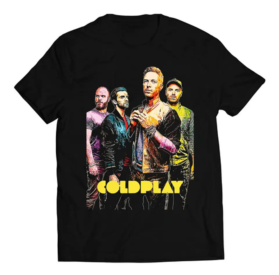 Polera Coldplay - Band | Indie Rock 1
