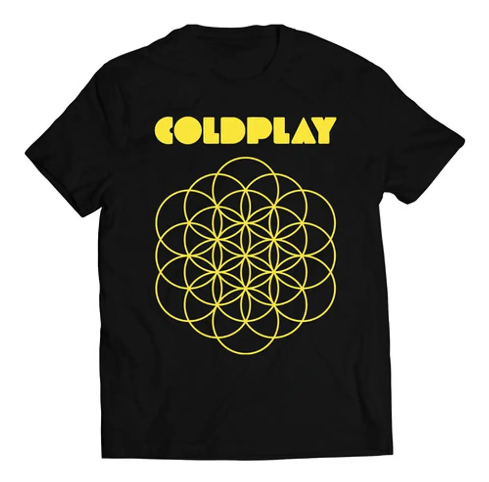 Polera Coldplay - Yellow | Indie Rock 1