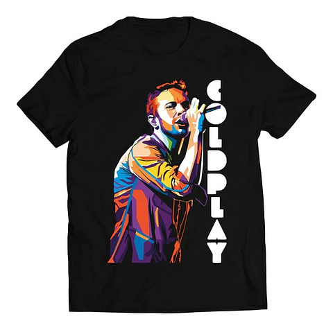 Polera Coldplay - Singing Color | Indie Rock