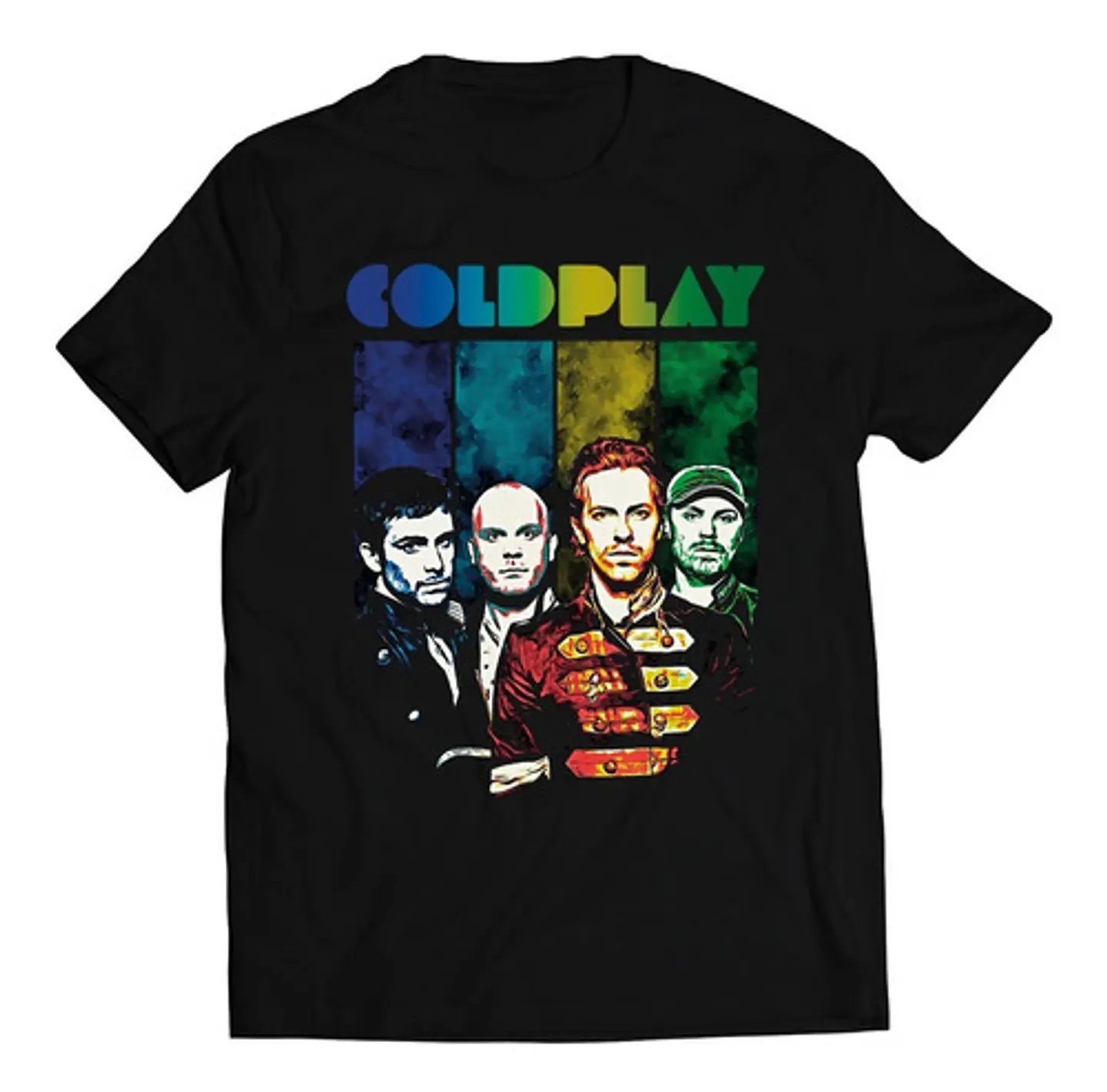Polera Coldplay - Difuminado | Indie Rock 1