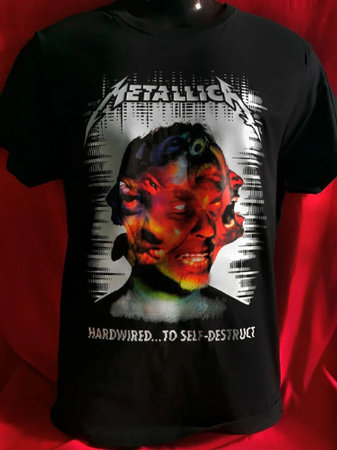 Polera Metallica - Hardwired To Self Destruct | Metal