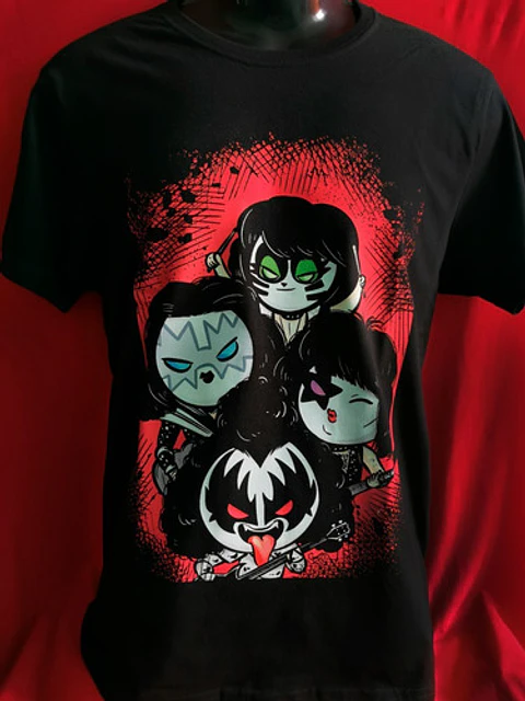 Polera Kiss - Kids | Rock