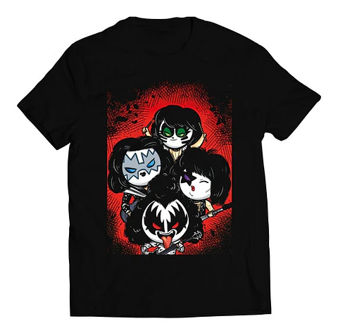 Polera Kiss - Kids | Rock