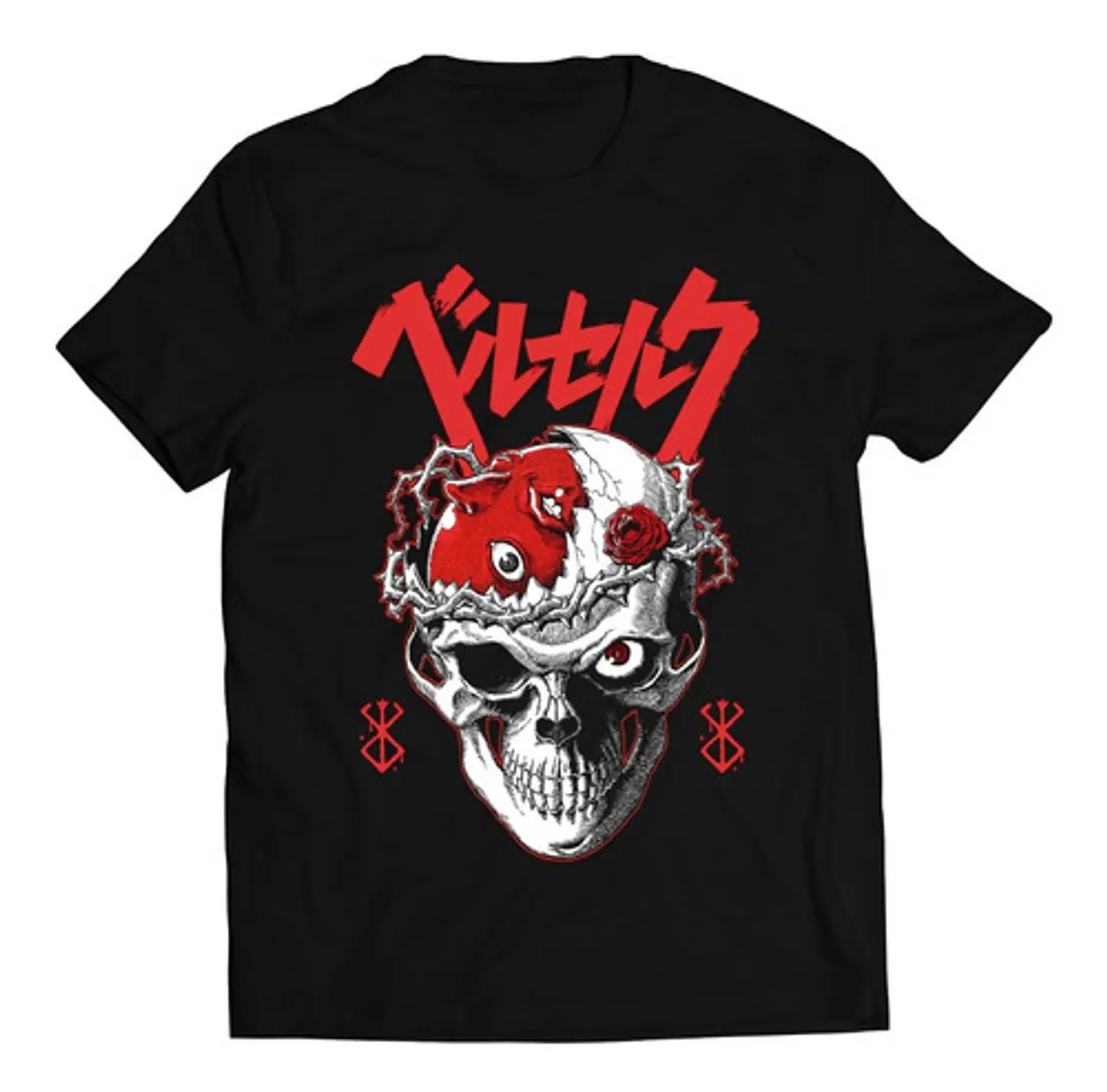 Polera Berserk - Mad Skull | Anime Japonés 1